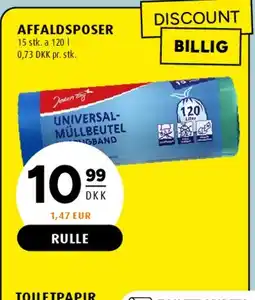 Scandinavian Park Affaldsposer (Universal Müllbeutel) tilbud