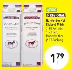Citti Hamfelder Hof Bioland Milch tilbud