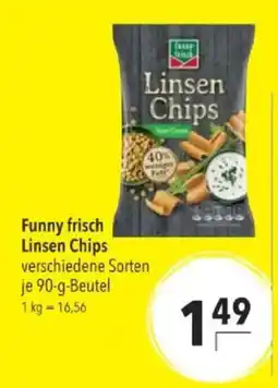 Citti Funny frisch Linsen Chips tilbud