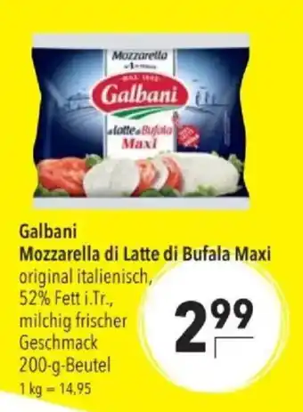 Galbani Mozzarella di Latte di Bufala Maxi