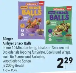 Citti Bürger Airfryer Snack Balls tilbud