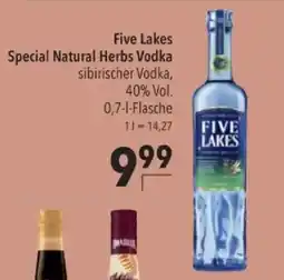 Citti Five Lakes Special Natural Herbs Vodka tilbud
