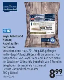 Citti Royal Greenland Nutaaq Kabeljaufilet-Portionen tilbud