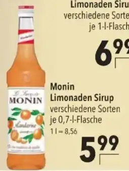 Citti Monin Limonaden Sirup tilbud