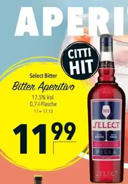 Citti Select Bitter Aperitivo tilbud