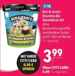 Citti Ben & Jerry's Brookieees & Cream tilbud