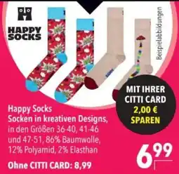 Citti Happy Socks Socken tilbud