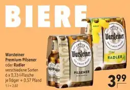 Citti Warsteiner Premium Pilsener oder Radler tilbud