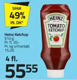 Fleggaard Heinz Ketchup tilbud