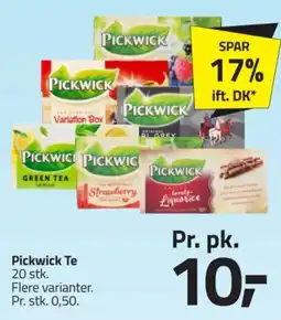 Fleggaard Pickwick Te tilbud