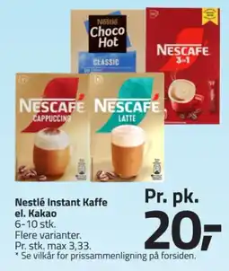 Fleggaard Nestlé Instant Kaffe tilbud