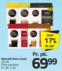 Fleggaard Nescafé Dolce Gusto tilbud