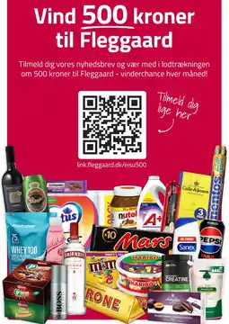 Fleggaard Vind 500 kroner til Fleggaard tilbud
