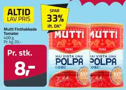 Fleggaard Mutti Finthakkede Tomater tilbud