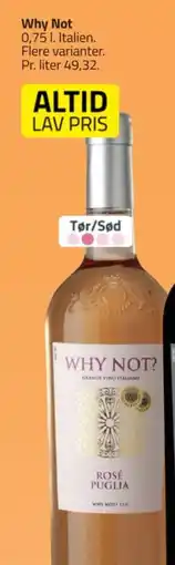 Fleggaard Why Not Rosé Puglia tilbud