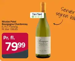 Fleggaard Nicolas Potel Bourgogne Chardonnay tilbud