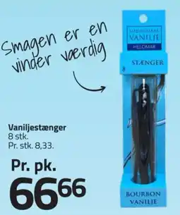 Fleggaard Helomar vaniljestænger tilbud