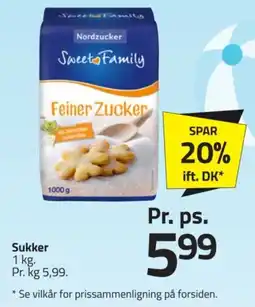 Fleggaard Sweet Family Feiner Zucker tilbud