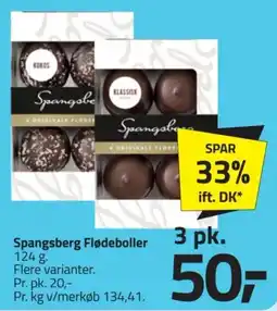 Fleggaard Spangsberg Flødeboller tilbud