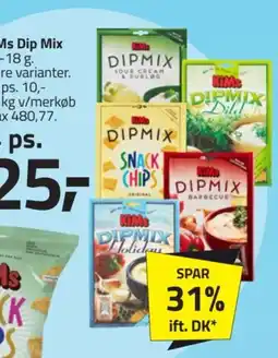 Fleggaard Kims Dipmix tilbud