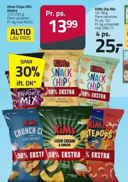 Fleggaard Kims Snack Chips tilbud