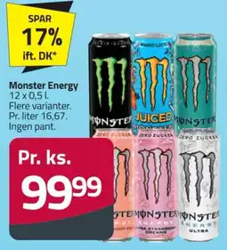 Fleggaard Monster Energy tilbud