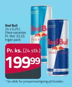 Fleggaard Red Bull tilbud