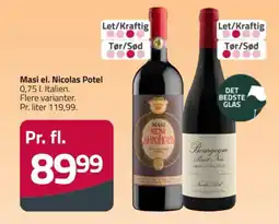 Fleggaard Masi el. Nicolas Potel tilbud
