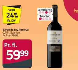 Fleggaard Baron de Ley Reserva tilbud