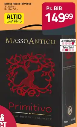 Fleggaard Masso Antico Primitivo tilbud