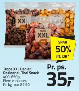 Fleggaard Trope XXL Dadler tilbud