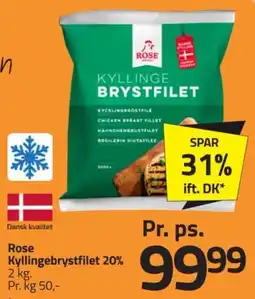Fleggaard Rose Kyllingebrystfilet tilbud