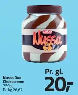 Fleggaard Nussa Duo Chokocreme tilbud