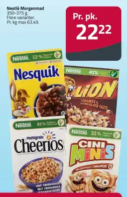 Fleggaard Nestle morgenmad tilbud