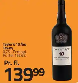 Fleggaard Taylor's Tawny tilbud