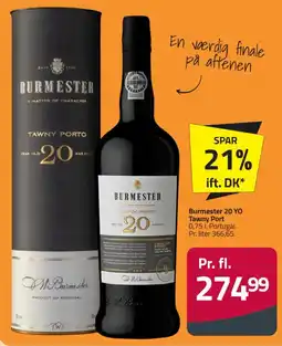 Fleggaard Burmaster Tawny Porto 20 tilbud