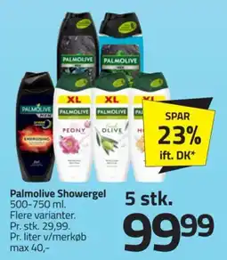 Fleggaard Palmolive Showergel tilbud