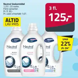 Fleggaard Neutral vaskemiddel tilbud