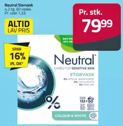 Fleggaard Neutral storvask tilbud