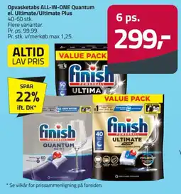 Fleggaard Finish Quantum All In 1 tilbud
