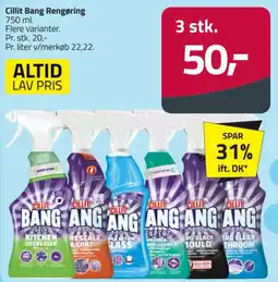 Fleggaard Cillit Bang tilbud