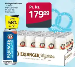 Fleggaard Erdinger alkoholfri tilbud