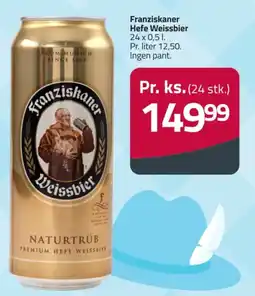 Fleggaard Franziskaner Hefe Weissbier tilbud