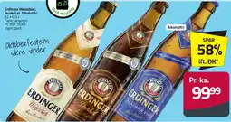 Fleggaard Erdinger Weissbier , Dunkel el. Alkoholfri tilbud
