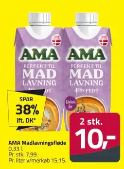 Fleggaard AMA Madlavningsfløde tilbud