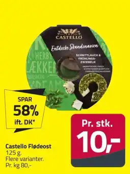 Fleggaard Castello Flødeost tilbud