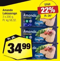 Calle Amanda Luksusrogn tilbud