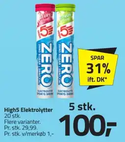 Fleggaard High5 Elektrolytter tilbud