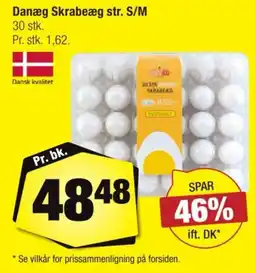 Calle Danæg skrabeæg tilbud