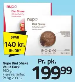 Fleggaard Nupo Diet Shake tilbud